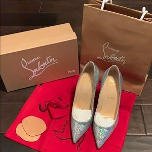 SOLD Christian Louboutin Kate 100 Paill Hotfix/SP Laser